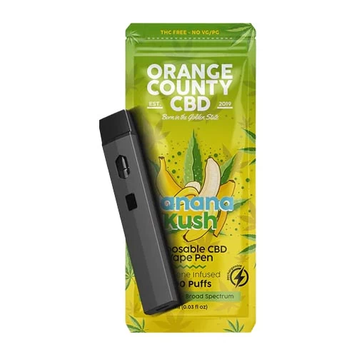 Orange County CBD Disposable Vape Pen 600mg MIST UK